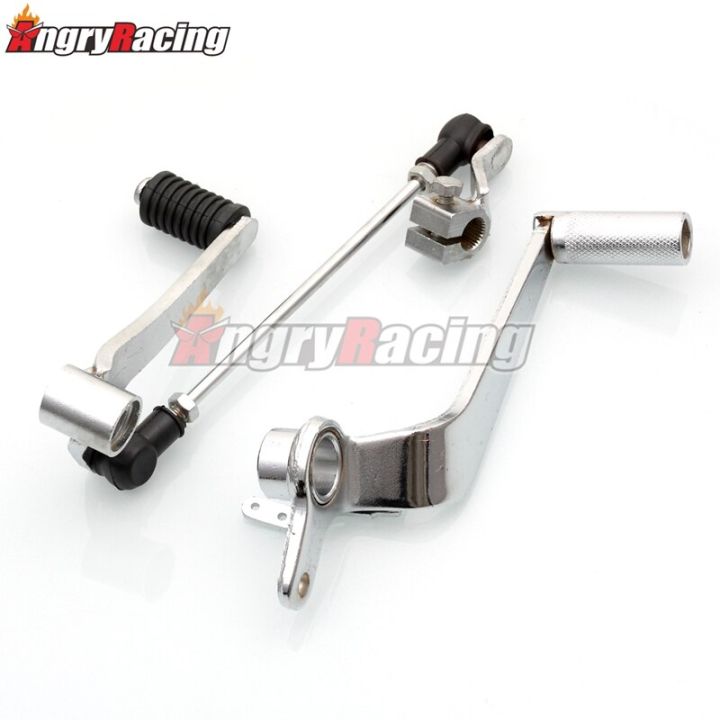 Motorcycle Gear Shift Lever Shifter Foot Brake Pedal For Honda Cb Cb