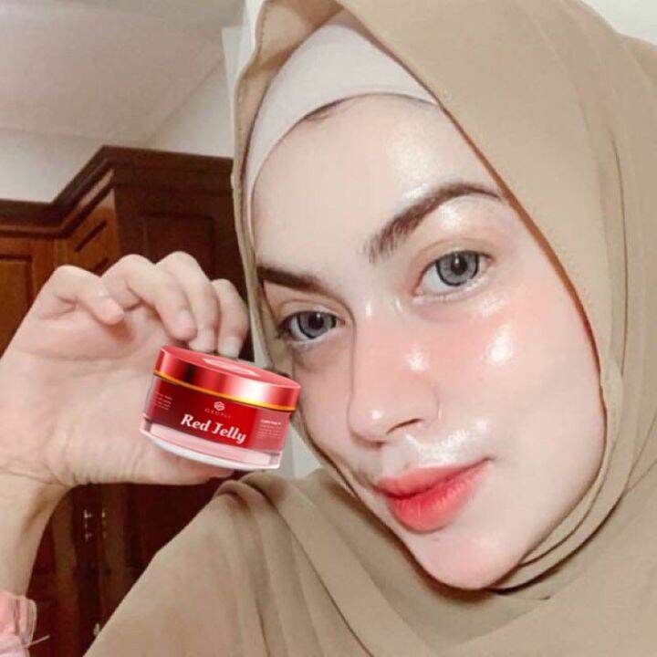 RED JELLY GECELI EXTRA GLOWING WHITENING KRIM RED JELLY GECELI 100