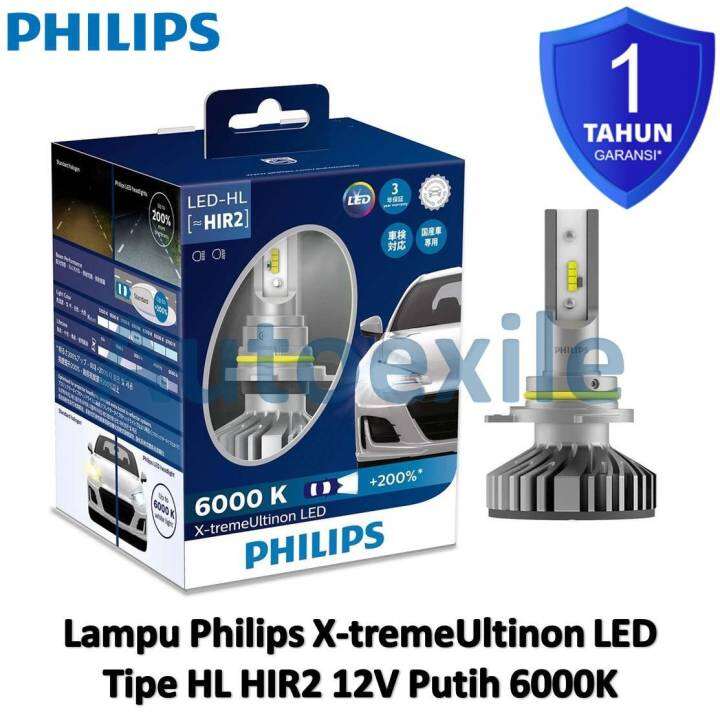 Philips Xtreme Ultinon Led Hir K Putih White Projector