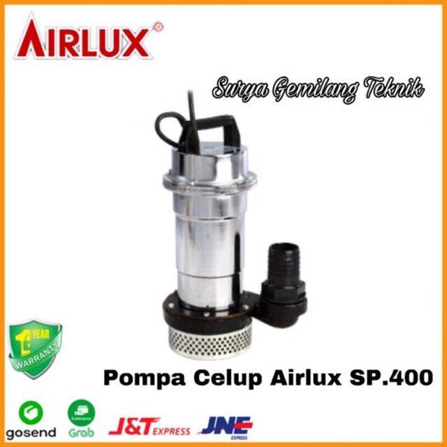 Pompa Celup Airlux SP 400 Pompa Sampit Submersible Pump 400Watt 2inch