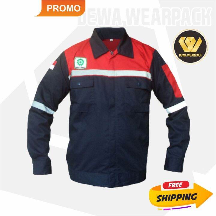 Atasan Wearpack Safety Baju Kerja Proyek Seragam Wearpack Lazada