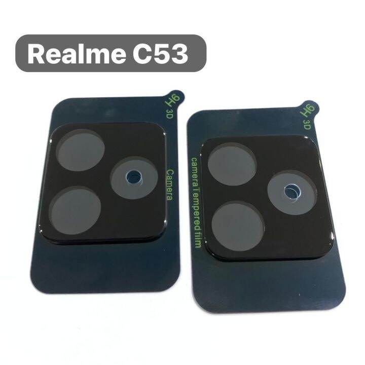 Tempred Glass Camera Full Frame Realme C53 2023 C55 NFC C33 C35