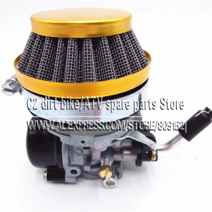 Mini 49CC Performance 19mm Carb Carburetor Air Filter Assembly For 2