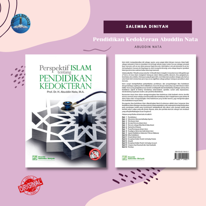 Buku Perspektif Islam Tentang Pendidikan Kedokteran Prof Dr H