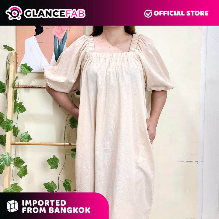 Lss Nude Black Pink Cream Imported Bangkok Original Maxi Dress