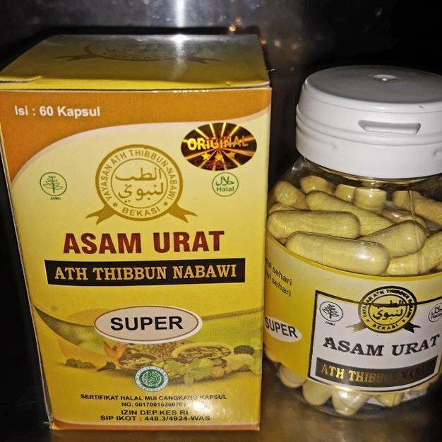 ATH THIBBUN NABAWI Obat Asam Urat Super Lazada Indonesia