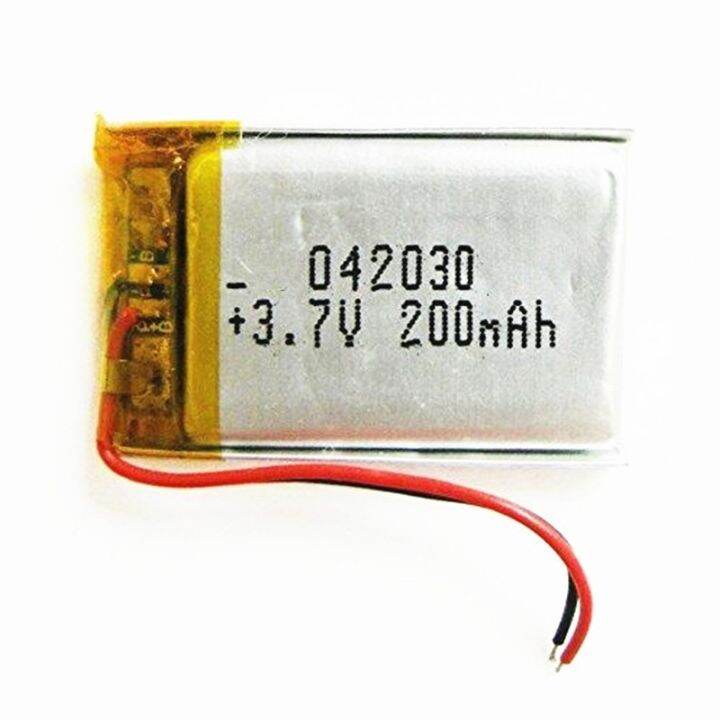 Polymer Lithium Battery 3 7 V 402030 042030 200mah CE FCC ROHS MSDS