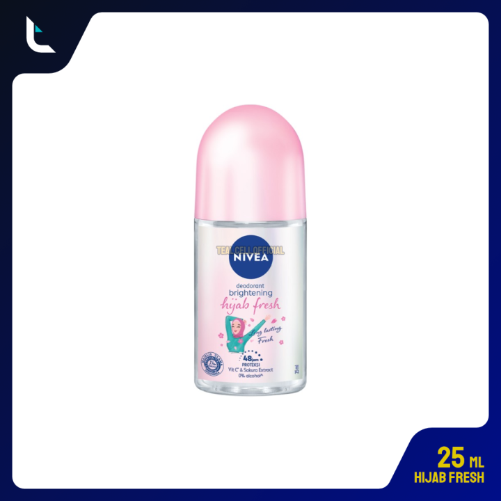 Nivea Hijab Fresh Brightening Deodorant Roll On 25ml Lazada Indonesia