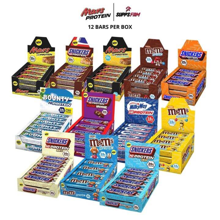 High Quality Mars Protein Bars Per All Flavors Assorted Variety