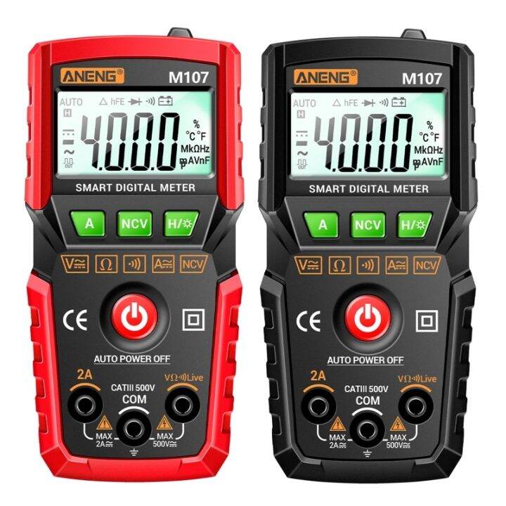 Digital Multimeter For Dc Ac Voltmeter Ohm Volt Test Meter Voltage