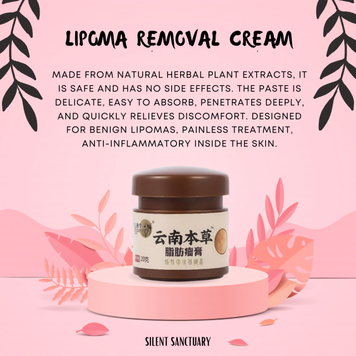 Effective Lipoma Removal Cream Treat Tumor Skin Swelling Ointment