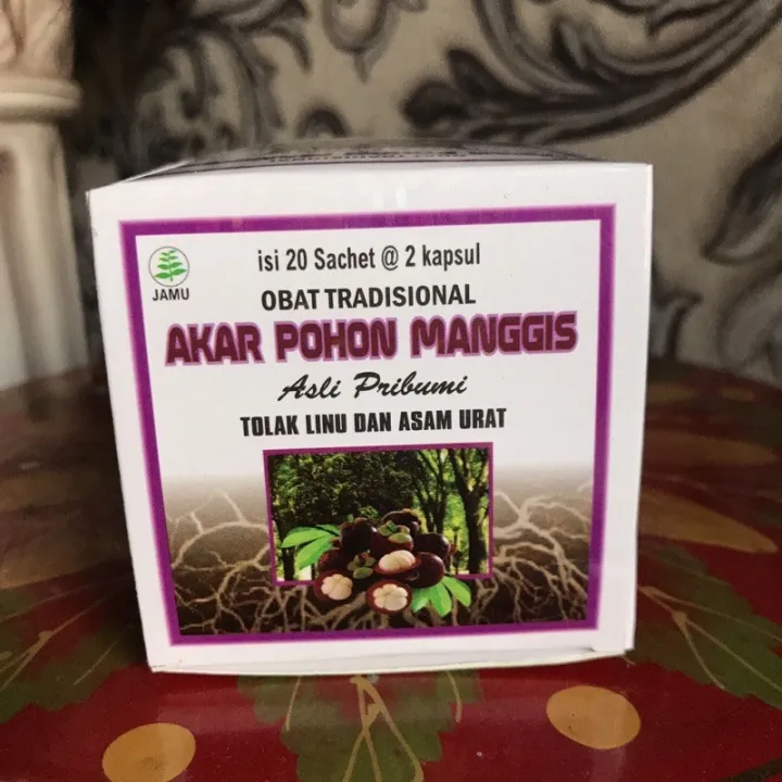 Jamu Herbal Kapsul Akar Pohon Manggis Original Lazada Indonesia