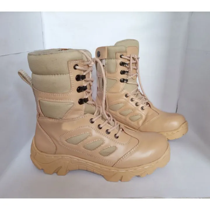 Sepatu Pdl Tactical Boots Militer Pria Taktis Gurun SWAT High 8 0 Inch