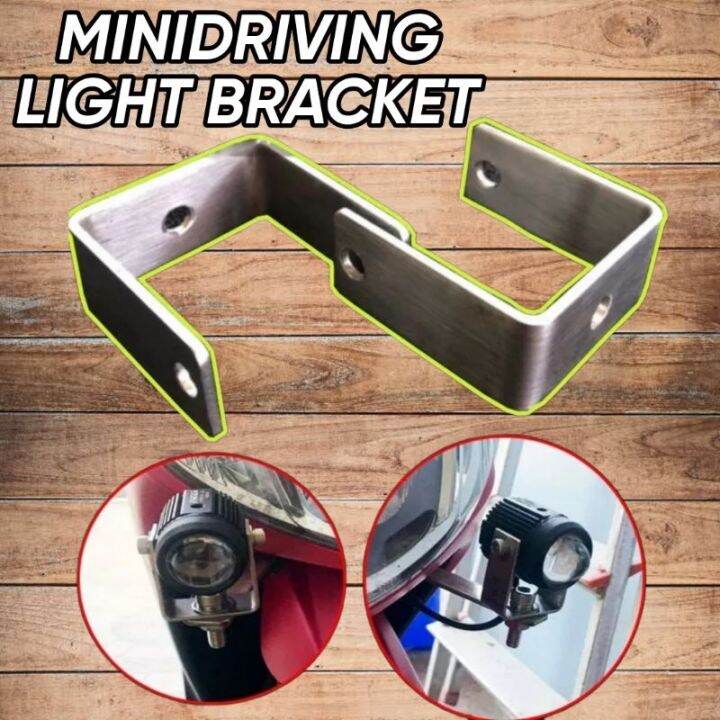 Mini Driving Light Bracket U Bracket For V V V Pure Alloy Pair