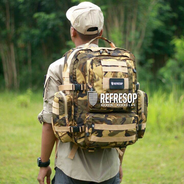 ORIGINAL Tas Ransel Tactical Army Militer Kuat Awet Punggung Backpack