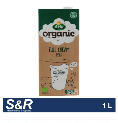 Arla Organic Full Cream Milk 1L Lazada PH