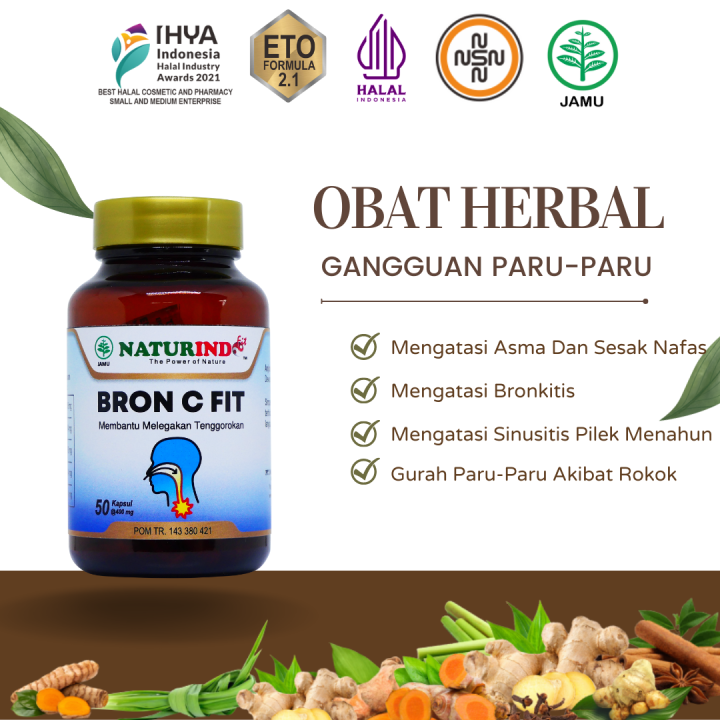 Obat Herbal Sesak Nafas Asma Bronkitis Batuk TBC Gurah Paru Paru BPOM