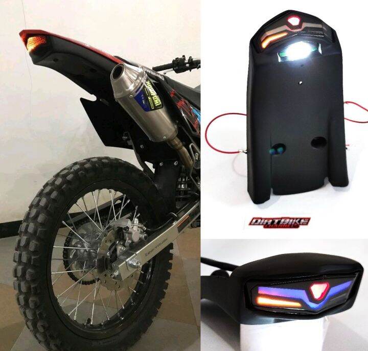 UNDERTRAIL LAMPU LED STOPLAMP SEIN LED 3 IN 1 KLX BF DTRACKER 150