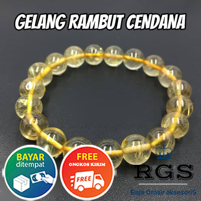 RGS GELANG BATU SERAT CENDANA RAMBUT CENDANA ASLI Lazada Indonesia