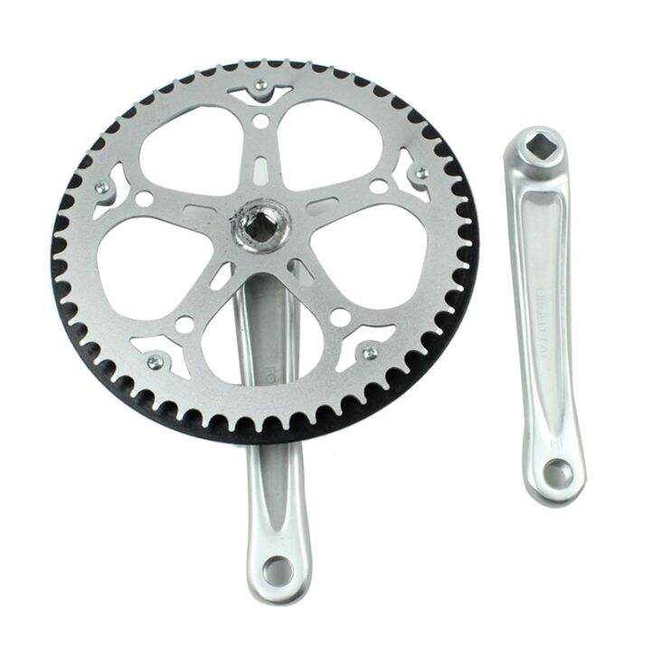 Folding Bike Crankset T Square Hole Mm Cnc Crankset Bicycle Crank