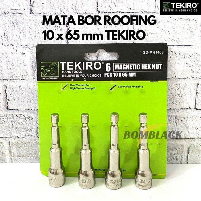 Tekiro Obeng Sok Roofing X Mm Mata Bor Sock Baja Ringan Hex Nut