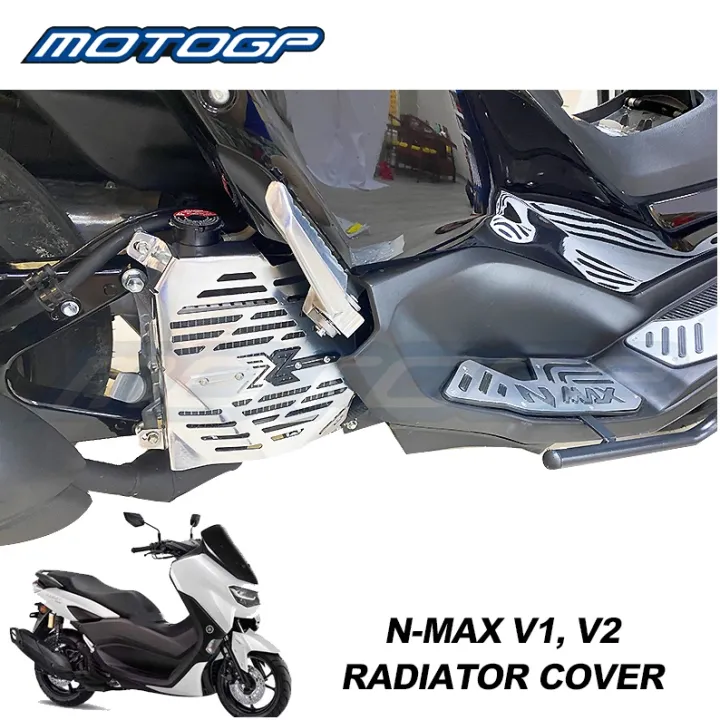 1Pcs CNC Alloy Radiator Cover For Yamaha Nmax V1 V2 Aerox V1 Motorcycle