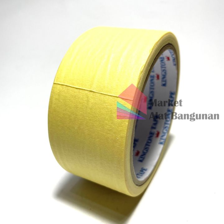 Lakban Kertas KINGSTONE 2 Inch Isolasi Kertas 2 Inci Masking Tape