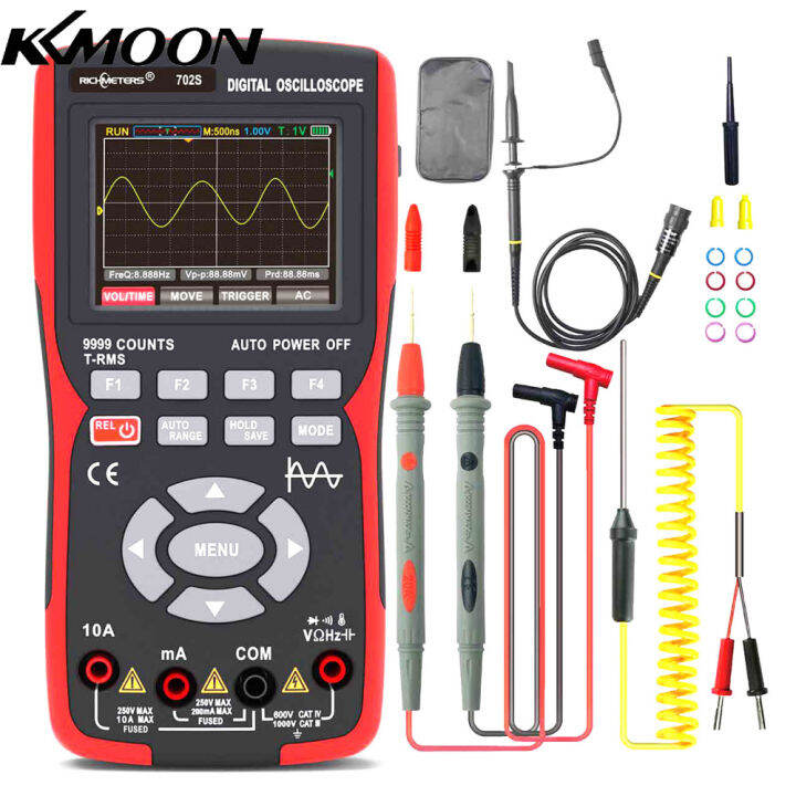 Kkmoon Oscilloscope Multimeter Handheld Lcd Digital Multimeter