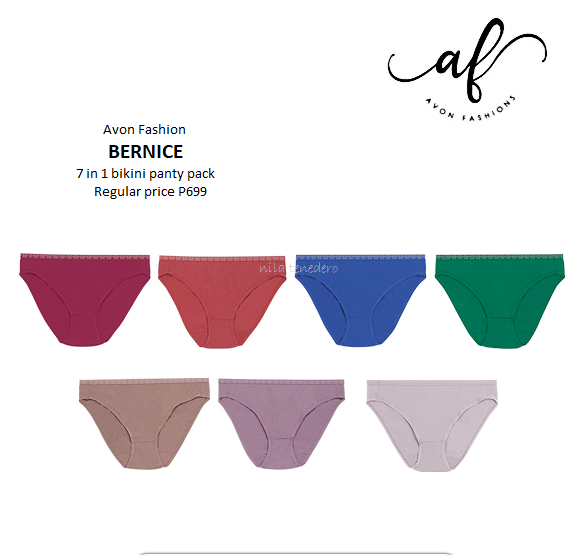 Avon Fashion Bernice In Bikini Panty Pack Lazada Ph