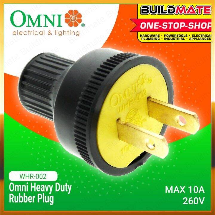 Omni Heavy Duty Rubber Plug A V Whr Lazada Ph