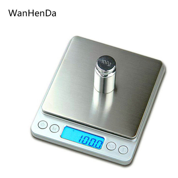 Portable Lcd Electronic Kitchen Scales Balance Cooking Measure Tools