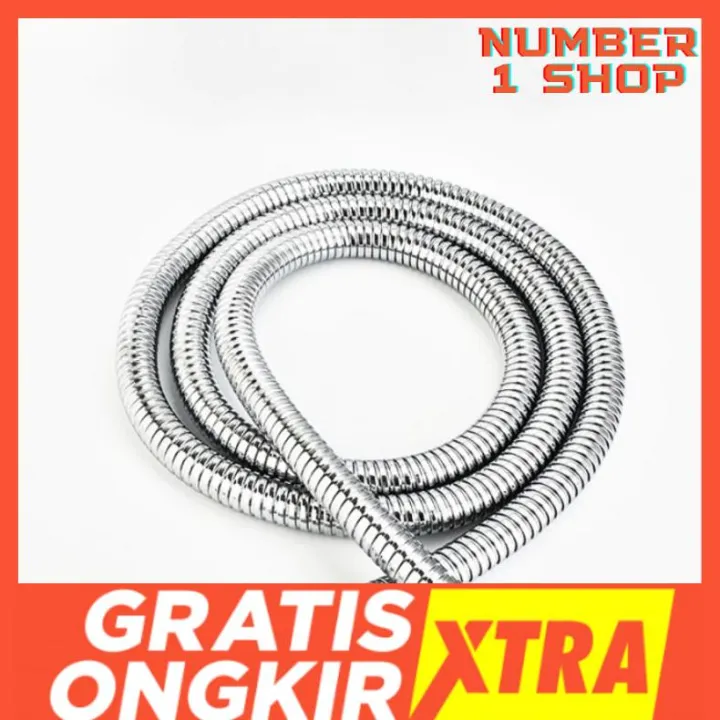 Selang Shower Stainless 150Cm Selang Air Shower Flexible 1 5M Kuningan