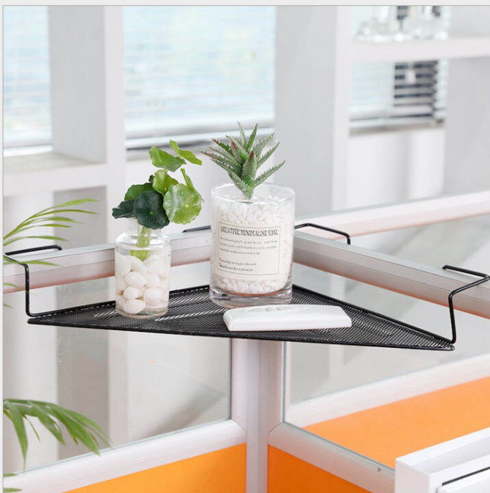 Triangular Shelf Corner Desk Mounted Shelf Lazada Ph