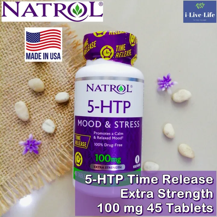 Htp Time Release Extra Strength Mg Tablets Natrol