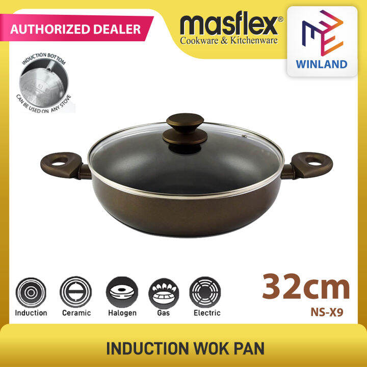 Masflex By Winland Cm Aluminum Non Stick Master Class Induction Wok