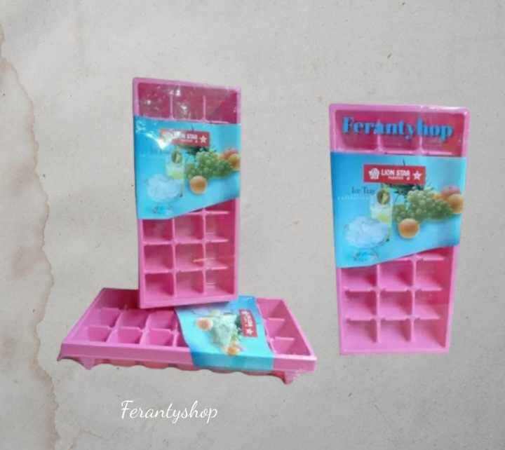 Ice Tray Cetakan Es Batu Lion Star Lazada Indonesia