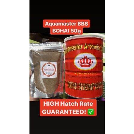 Ships Immediately Aquamaster Artemia Cysts Baby Brine Shrimp Eggs Bbs