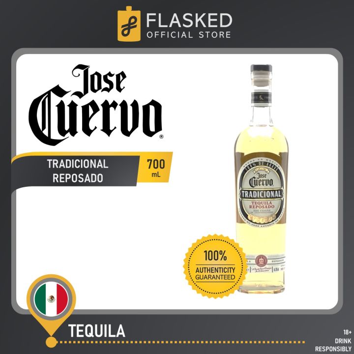 Jose Cuervo Tradicional Reposado Tequila 700mL Lazada PH