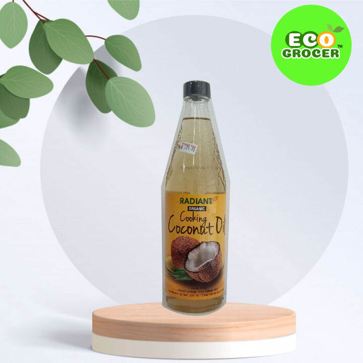 Radiant Organic Coconut Cooking Oil Ml Lazada