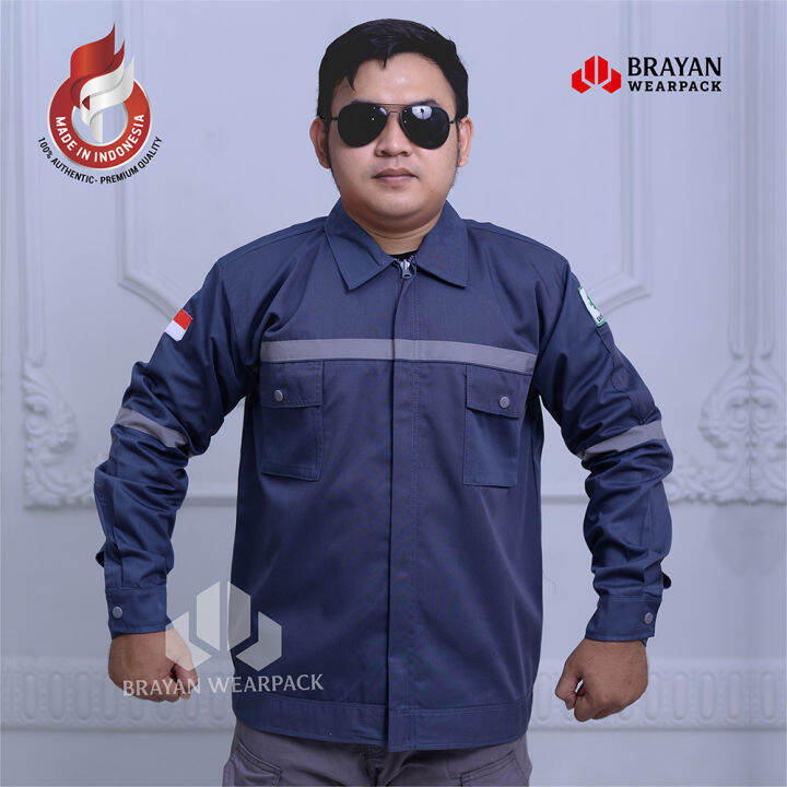 Wearpack Safety Baju Safety Baju Kerja Seragam Proyek Wearpack