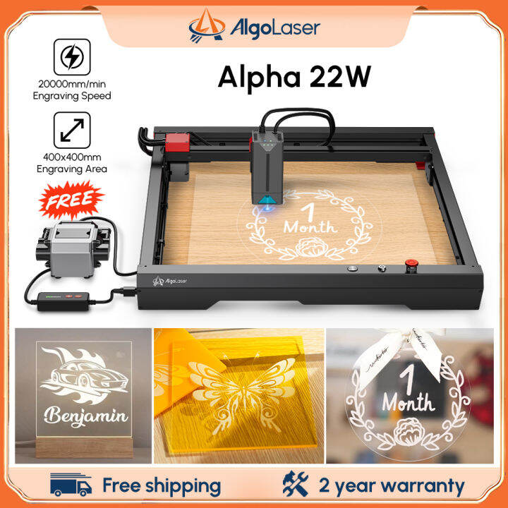 Algolaser Alpha W Laser Engraver Cnc Laser Cutter Diy Transparent