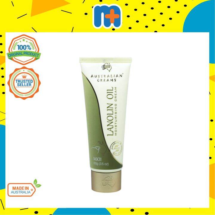 Mplus Australian Creams Lanolin Oil Day Moisturising Cream With