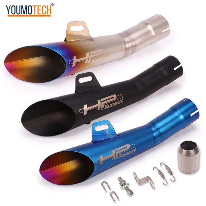 Mm Motorcycle Exhaust Muffler Pipe Motorbike Motocross Escape Moto