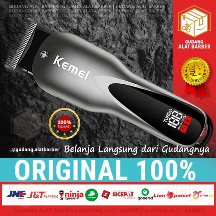 Hair Clipper Kemei Km Alat Cukur Pangkas Rambut Elektrik