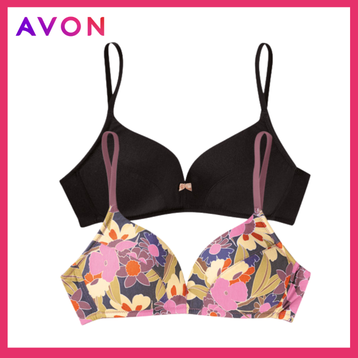 Avon Carol Non Wire Pc Bra Set Lazada Ph