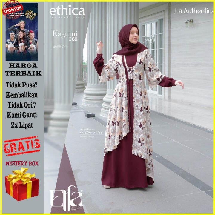 Ethica Gamis Kagumi 289 Gamis Terbaru 2023 Cocok Untuk Kondangan Arisan