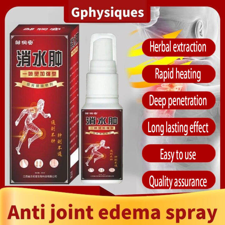 60ml Remove Edema Spray Relieve Foot Leg Swelling Elderly S Foot