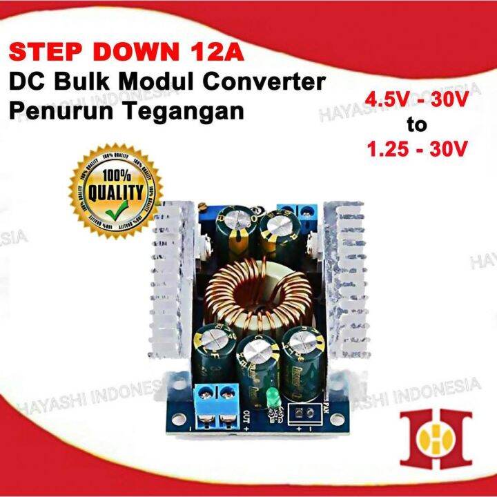 Dc Dc Step Down A W Buck Converter Modul Penurun Tegangan Pr