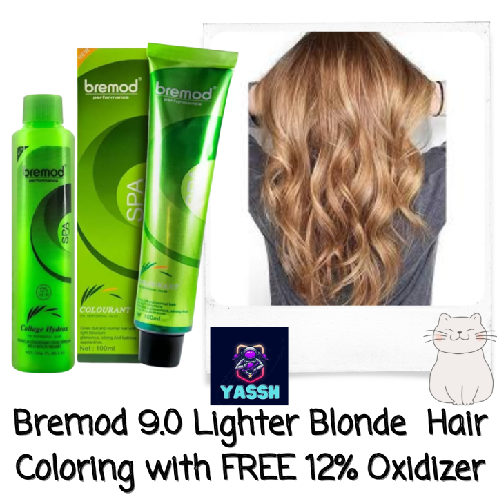 Bremod Lighter Blonde Hair Coloring With Free Oxidizer Yassh