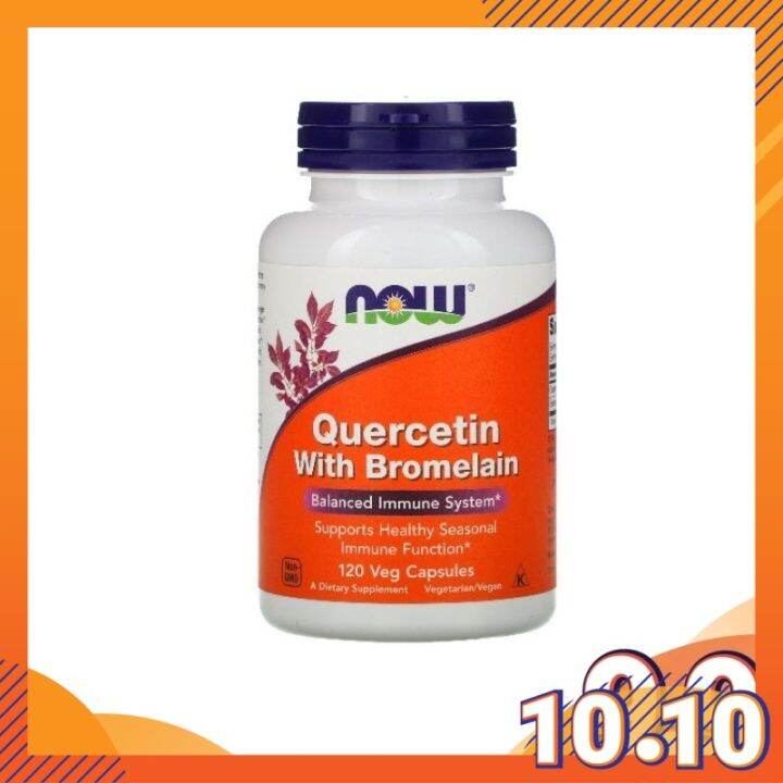 Now Foods Quercetin With Bromelain Veg Capsules Lazada